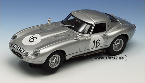 REVELL Jaguar E type silver # 16  LM 1964